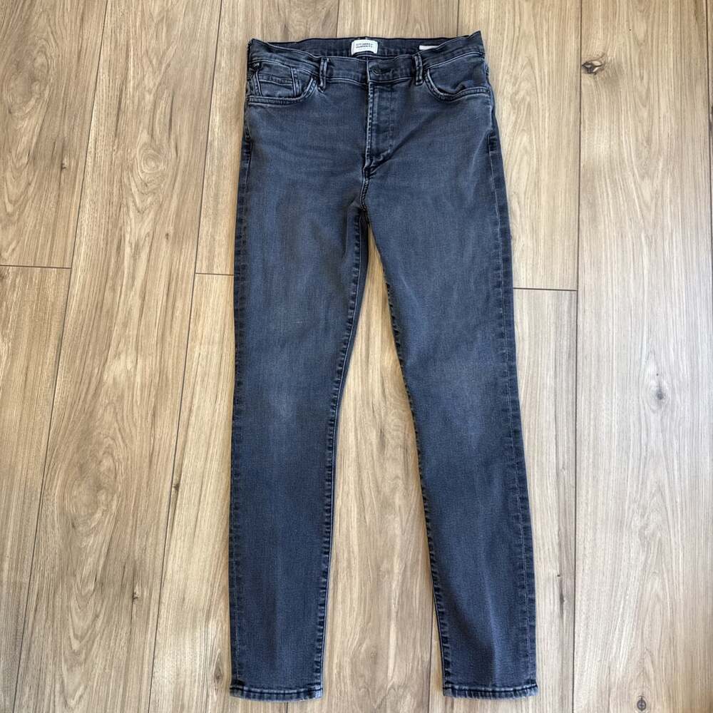 Citizens of Humanity Jeans Womens Sz 30 Rocket Skinny Charcoal Faded Black Denim